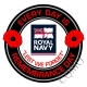 Royal Navy Remembrance Day Sticker